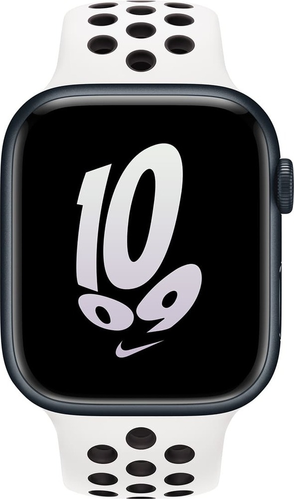 Умные часы Apple Watch Series 8 Nike Sport Band Aluminum Case, 41 мм, Серебристый №2