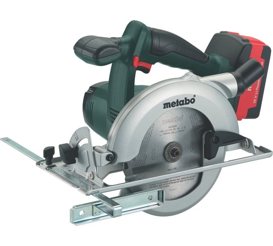 Аккумуляторная дисковая пила Metabo KSA 18 LTX 602268000, 165 мм, 2700 об/мин детальное изображение - 1