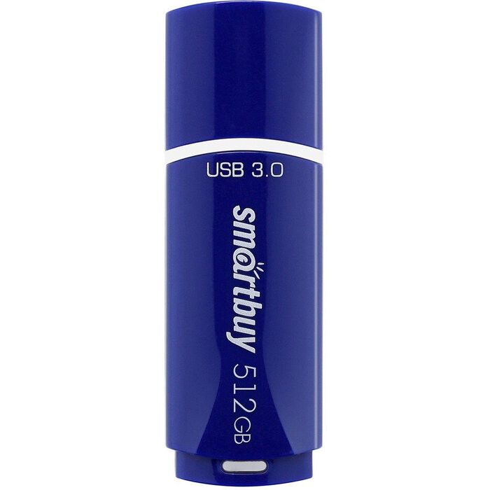 USB Flash накопитель SmartBuy Crown (SB512 ГБCRW-B) 512 ГБ, синий №1