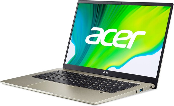 Ноутбук Acer Swift 1 SF114-33-P53L, RAM 4 ГБ, Золотой, SSD 64 ГБ, Intel UHD Graphics 605 №3
