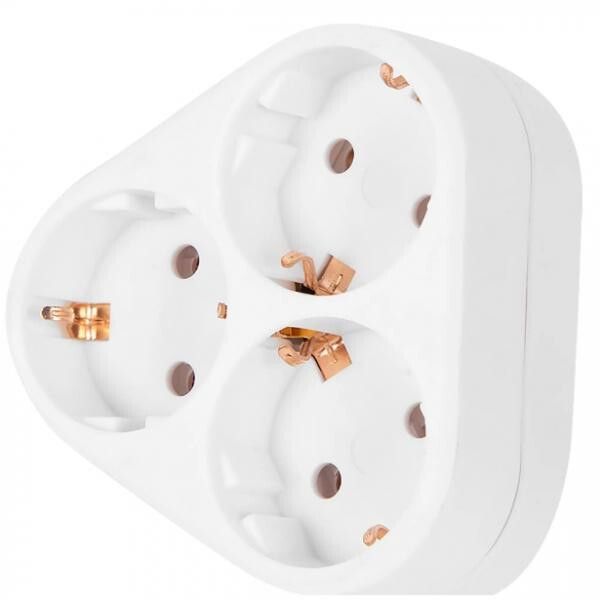 Сетевой разветвитель СТАРТ SA1/3-ZD 30/60, Белый детальное изображение - 2