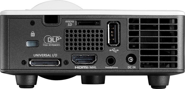 Проектор Optoma ML1050ST Plus, Черный/Белый №6