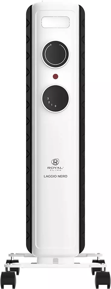 Масляный радиатор Royal Clima Laggio Nero ROR-LN9-2000M, Белый детальное изображение - 3