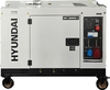 Генератор дизельный с воздушным охлаждением HYUNDAI DHY 10000SE-3, в кожухе, 8 кВт, Белый вариант - 7