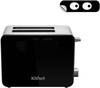 Тостер Kitfort КТ-2058, Черный вариант - 5