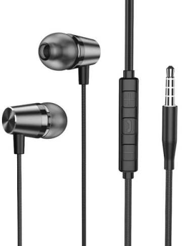 Наушники Deppa Stereo Alum Mini, Черный детальное изображение - 2