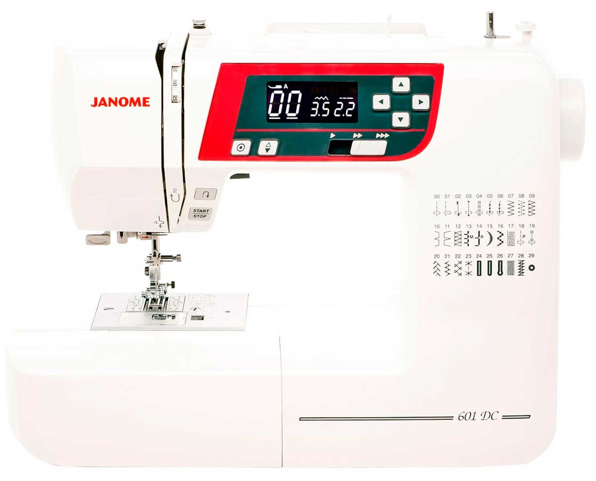 Швейная машина Janome 601DC, Белый детальное изображение - 1