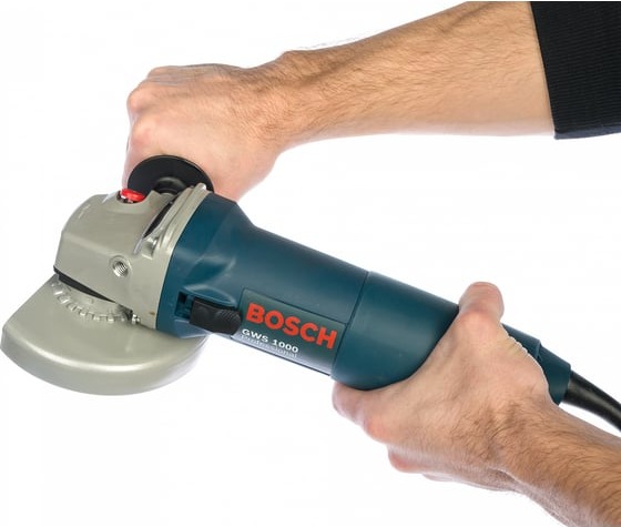 Угловая шлифмашина BOSCH GWS 1000 0.601.821.8R0, 125 мм, 11000 об/мин, 1000 Вт детальное изображение - 5