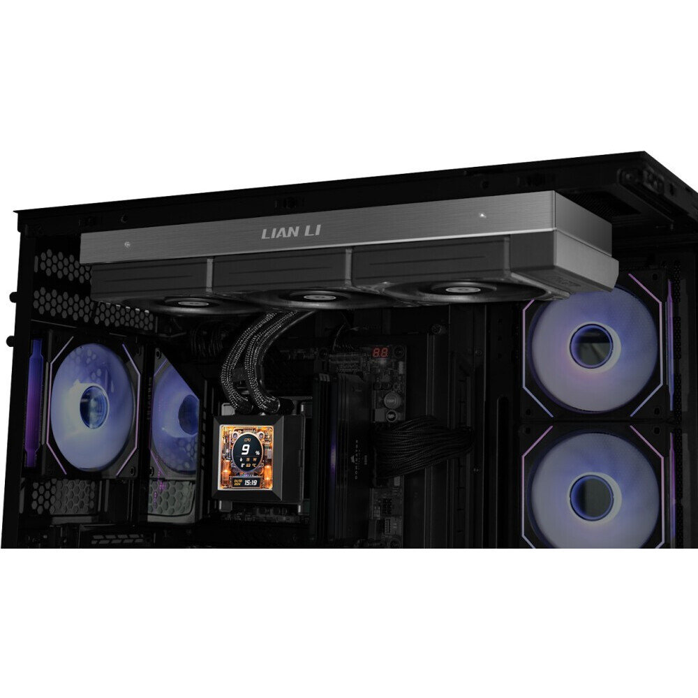 Система жидкостного охлаждения Lian Li HydroShift LCD 360S, Черный детальное изображение - 4