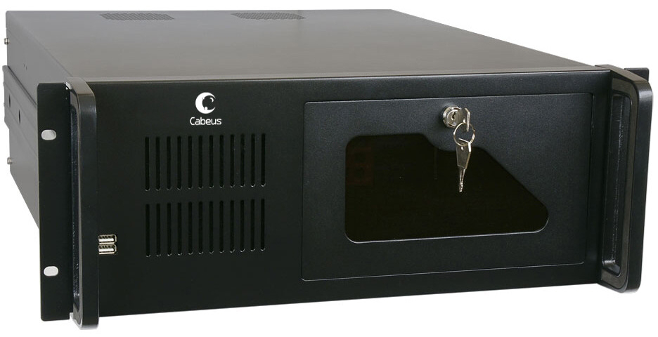 Серверный корпус Cabeus CL-407L, без БП, Черный детальное изображение - 1