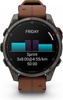 Смарт-часы Garmin fenix 8 Pro AMOLED DLC, 47 мм, угольно-серый, черный силиконовый ремешок вариант - 3
