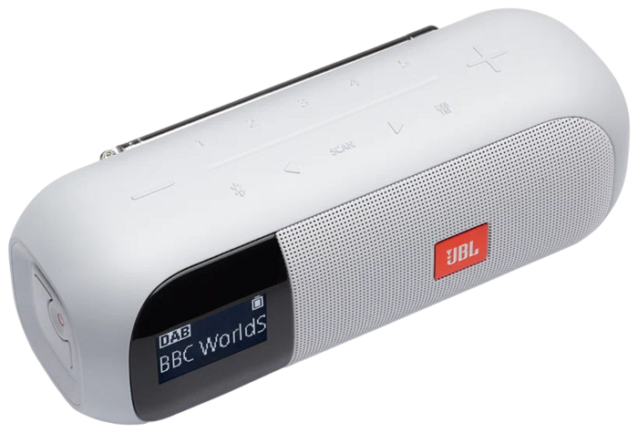 Портативная акустика JBL Tuner 2 FM, 5 Вт, Белый №5