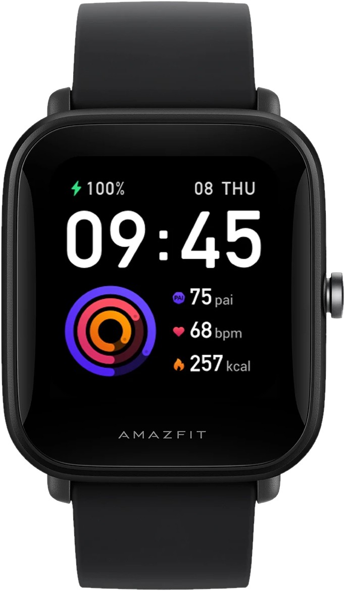 Смарт-часы Amazfit Bip U, Черный детальное изображение - 3