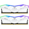 Оперативная память Team T-Force Delta White RGB DDR5 6000MHz, FF4D532G6000HC38GDC01, 2x16 Гб KIT, 32 Гб вариант - 1