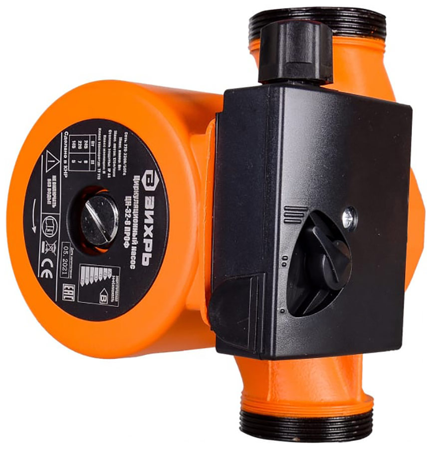 Насос Вихрь ЦН-32-8, 170 л/мин, 50 мм, напор 8 м, d=32 мм, 245 Вт, Оранжевый детальное изображение - 2