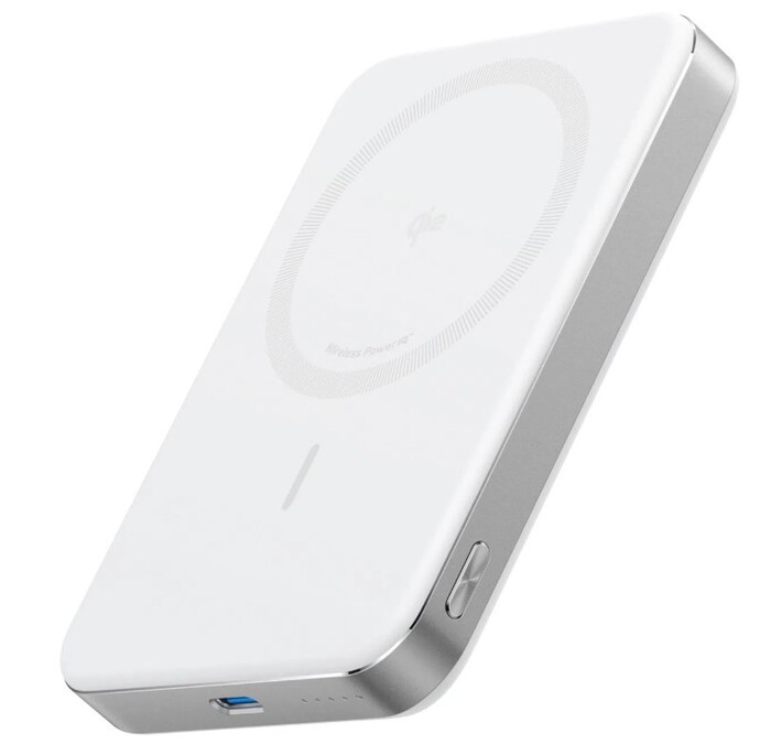 Внешний аккумулятор Anker MagGo Slim, 10000 мАч, Белый №1