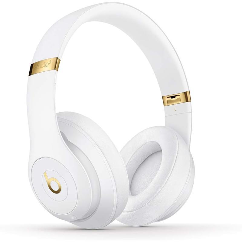 Беспроводные наушники Beats Studio 3 Wireless, Белый детальное изображение - 4
