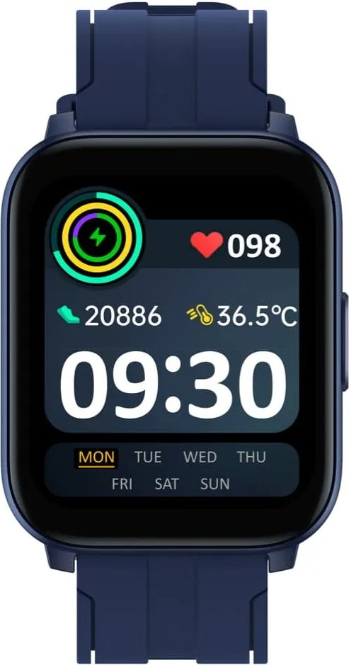 Умные часы Realme TechLife Watch S100 43 мм, Синий детальное изображение - 4
