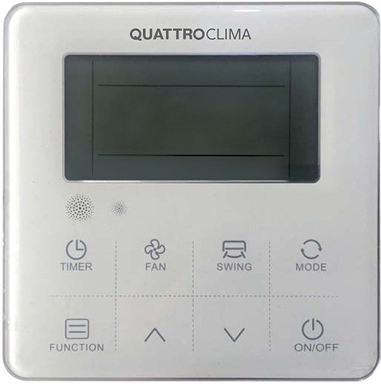 Кондиционер QuattroClima QV-I18DG/QN-I18UG 53 м², Серебряный детальное изображение - 2