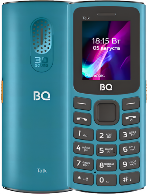 Мобильный телефон BQ 1862 Talk, 64 Мб, Черный, Mini SIM + Nano SIM детальное изображение - 1