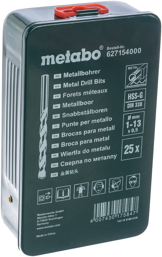 Набор инструментов Metabo 627154000 детальное изображение - 4