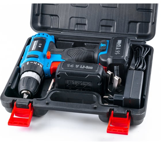 Аккумуляторная дрель-шуруповерт WorkMaster АШ-14ЛА, 14.4 В, 26 Нм, 1,5 А·ч детальное изображение - 16