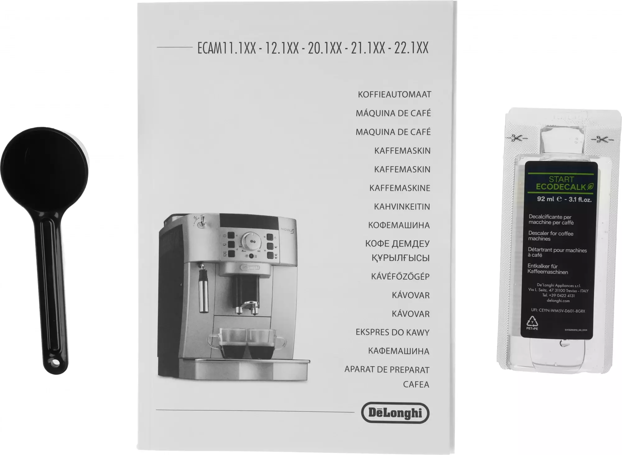 Кофемашина Delonghi Magnifica ECAM22.110.SB, Серебряный детальное изображение - 4