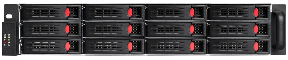 Серверный корпус ExeGate Pro 2U660-HS12/1U-1200ADS, 1200 Вт, Черный детальное изображение - 6