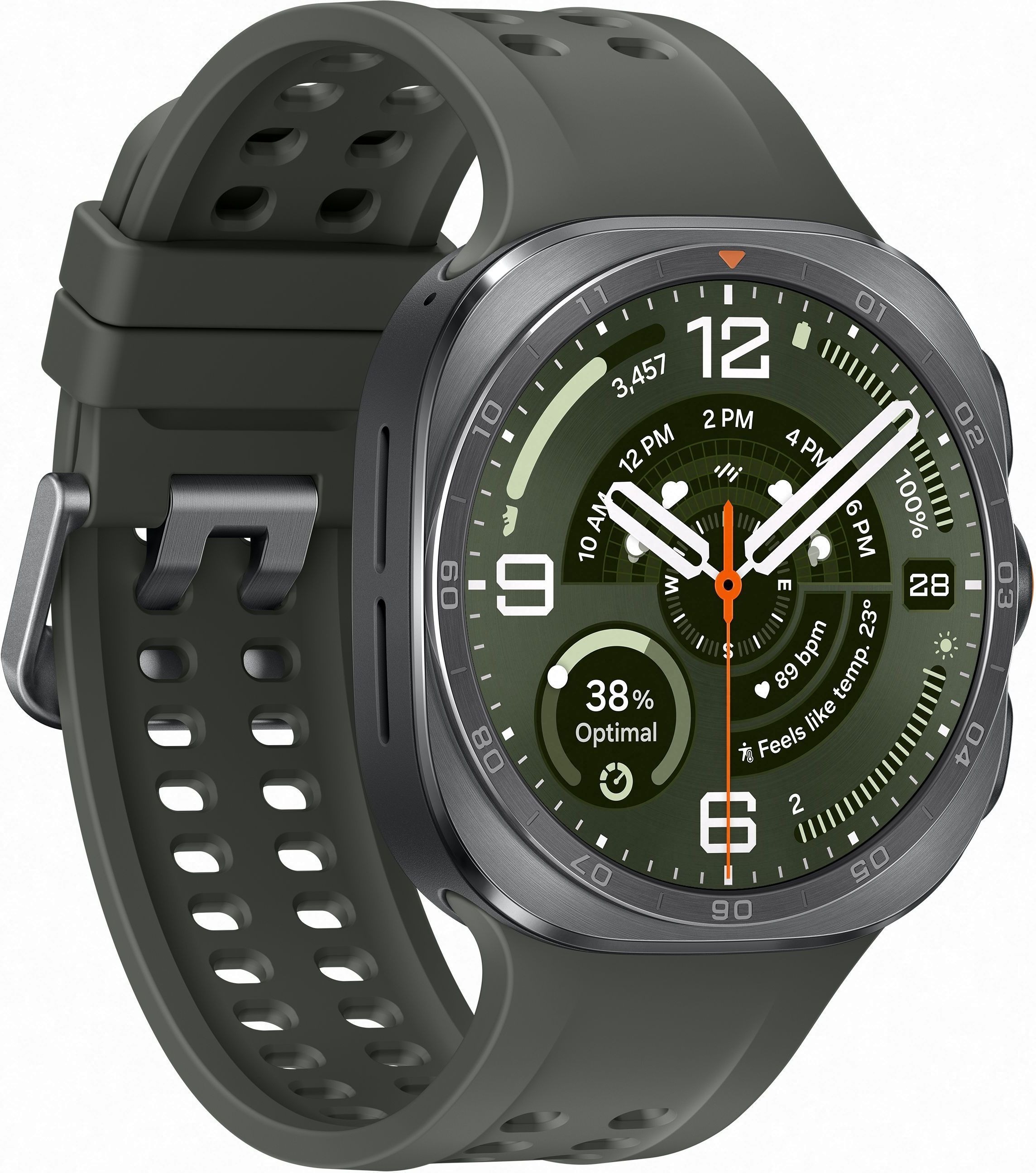Смарт-часы Samsung Galaxy Watch Ultra2 LTE, 47 мм Серый Титан детальное изображение - 2