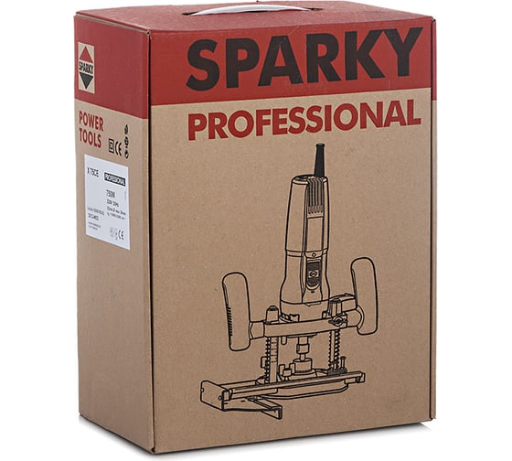 Фрезер SPARKY X 75CE, 750 Вт, Черный детальное изображение - 2