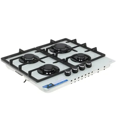 Газовая варочная панель Haier HHX-G64CNW, Белый детальное изображение - 3