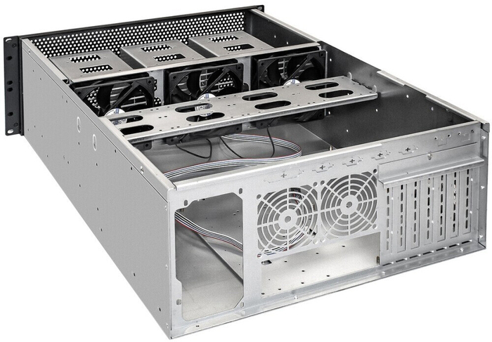 Серверный корпус ExeGate Pro 4U650-18, без БП, Черный №4