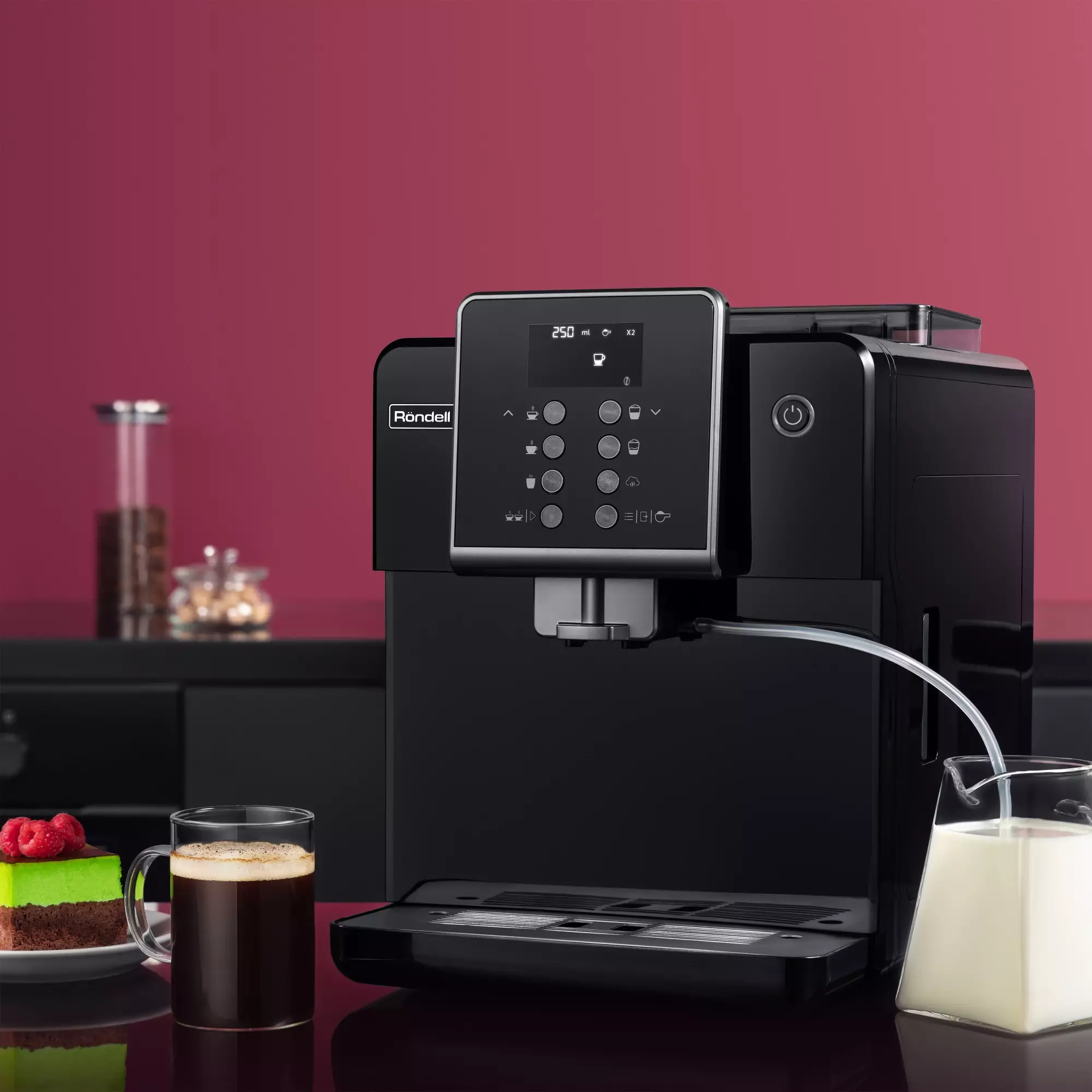 Кофемашина Rondell RDE-1107, Черный детальное изображение - 6