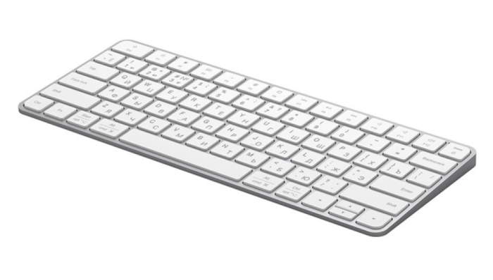 Клавиатура беспроводная Deppa Air Keyboard, Белый №1