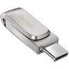 USB Flash накопитель SanDisk Ultra Dual Drive Luxe (SDDDC4-064G-G46) 64 ГБ, серебряный вариант - 3