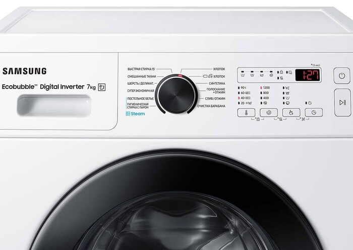 Стиральная машина Samsung WW70A4S21CE, Черный №3