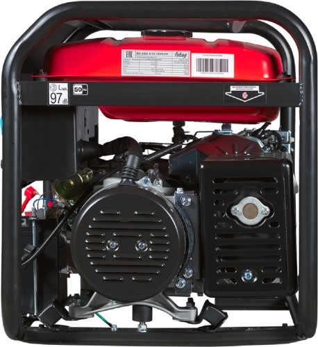 Генератор бензиновый FUBAG BS 8500 A ES DUPLEX 641089, 8 кВт, Красный детальное изображение - 4