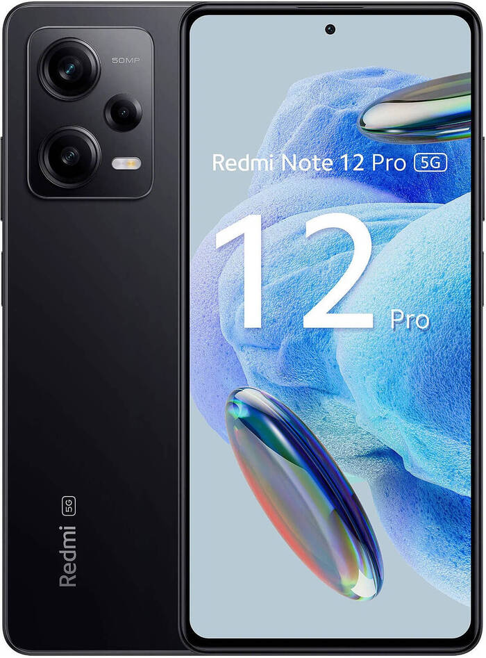 Смартфон Xiaomi Redmi Note 12 Pro 5G 8/256 ГБ Global, Черный, Dual nano SIM №1