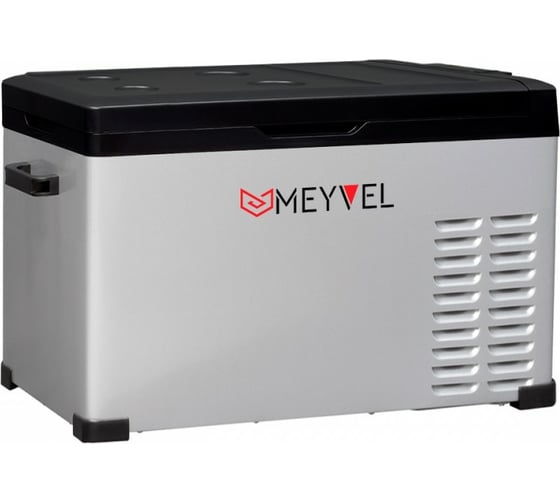 Автомобильный компрессорный холодильник Meyvel AF-B40, 970019, 12/24 В, Серебристый детальное изображение - 1