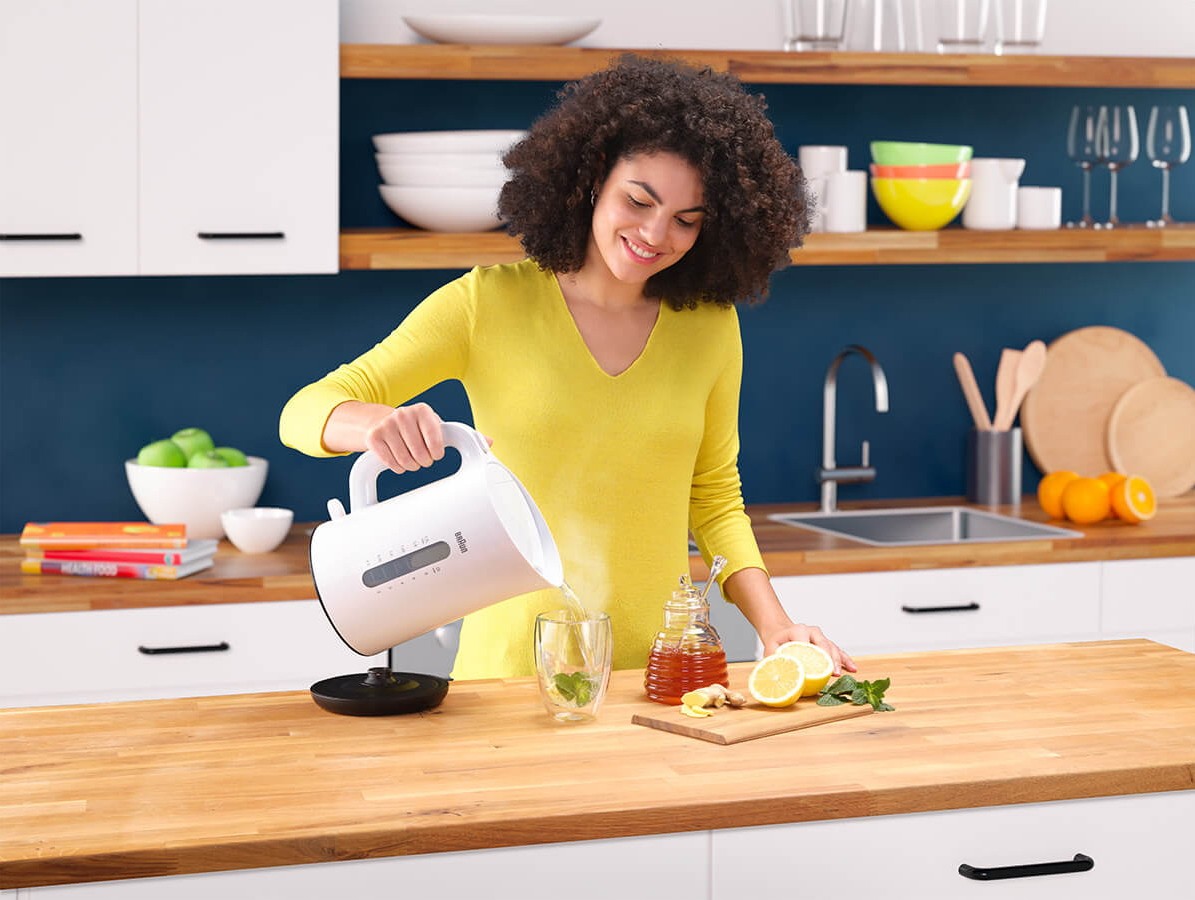 Электрический чайник Braun Breakfast1 WK 1100, Белый детальное изображение - 5