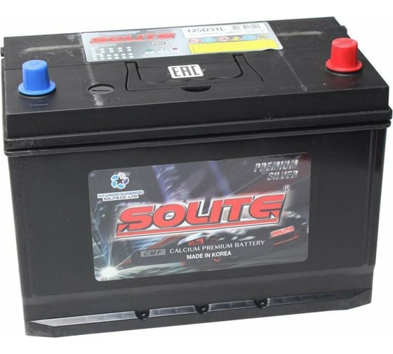 Аккумулятор Solite 6СТ110, Прямая Полярность, CMF31S-1000, 110 А*ч детальное изображение - 2