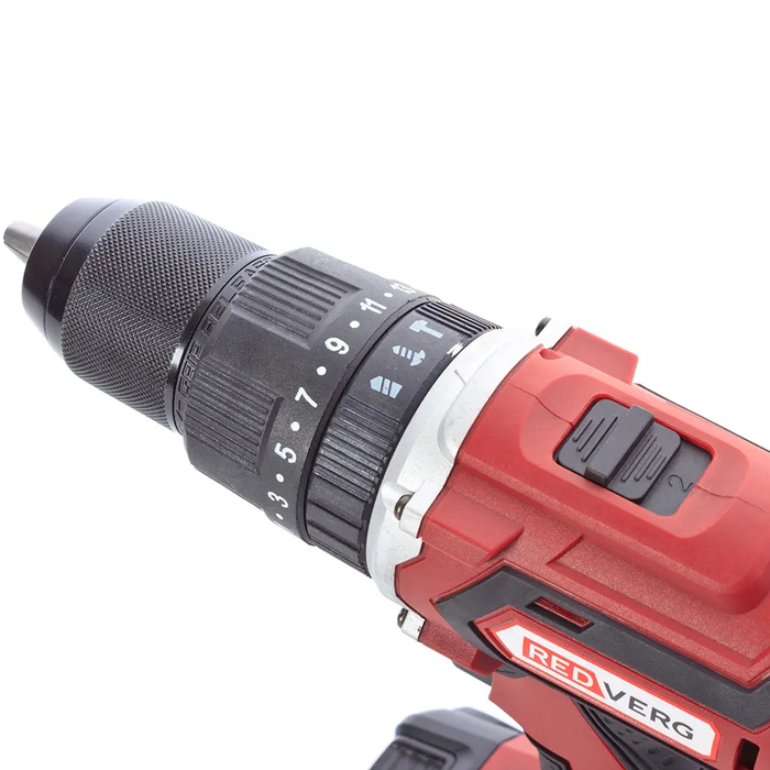 Аккумуляторная дрель-шуруповерт REDVERG RD-IS18BLC/U 6672873, 18 В, 60 Нм, б/а №5