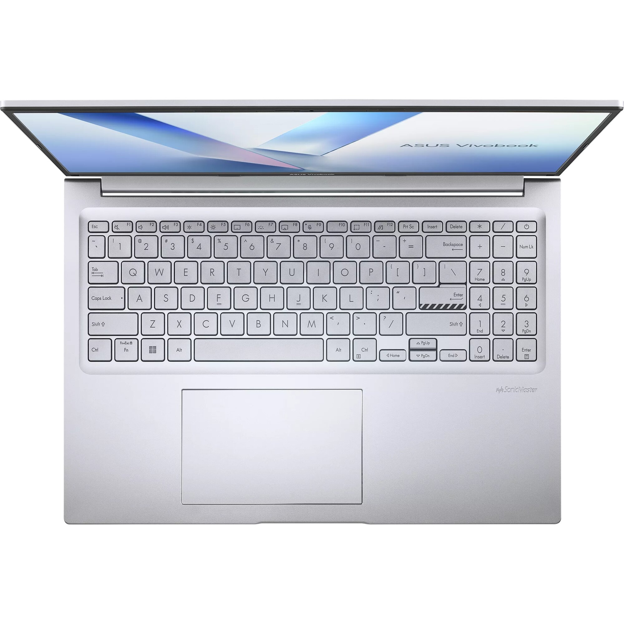 Ноутбук Asus VivoBook 16 M1605NAQ-SH158, AMD Ryzen 7 170, RAM 16 ГБ, Серебристый, SSD 512 ГБ, AMD Graphics, без ОС детальное изображение - 4