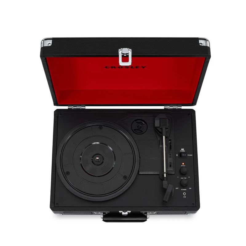 Проигрыватель винила Crosley Cruiser Plus, Черный детальное изображение - 3