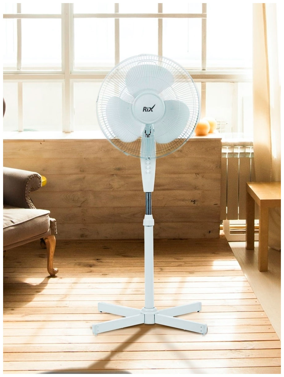 Вентилятор Rix RSF-3000W, 35 Вт, Белый детальное изображение - 2
