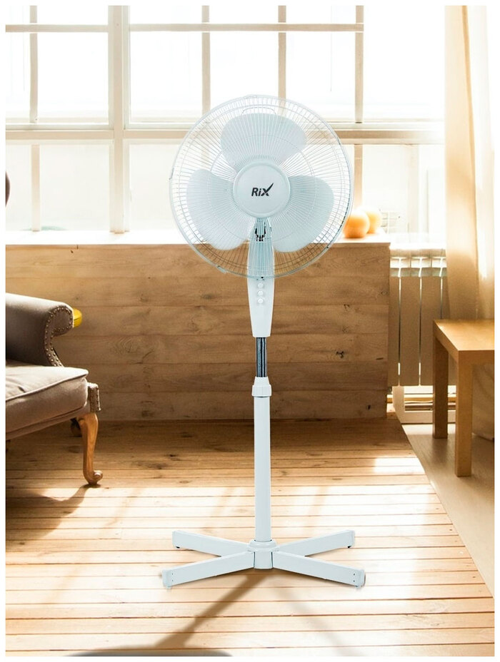 Вентилятор Rix RSF-3000W, 35 Вт, Белый №2