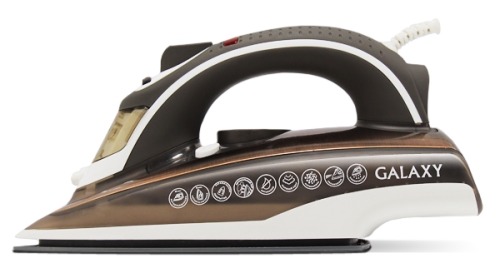 Утюг Galaxy GL 6114, Коричневый детальное изображение - 1