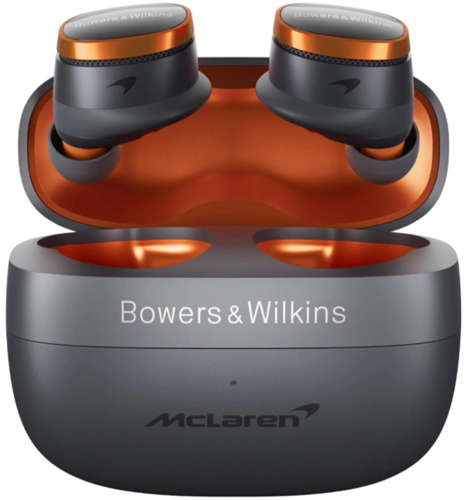 Беспроводные наушники Bowers & Wilkins Pi8 McLaren Edition, Гальванический серый детальное изображение - 1
