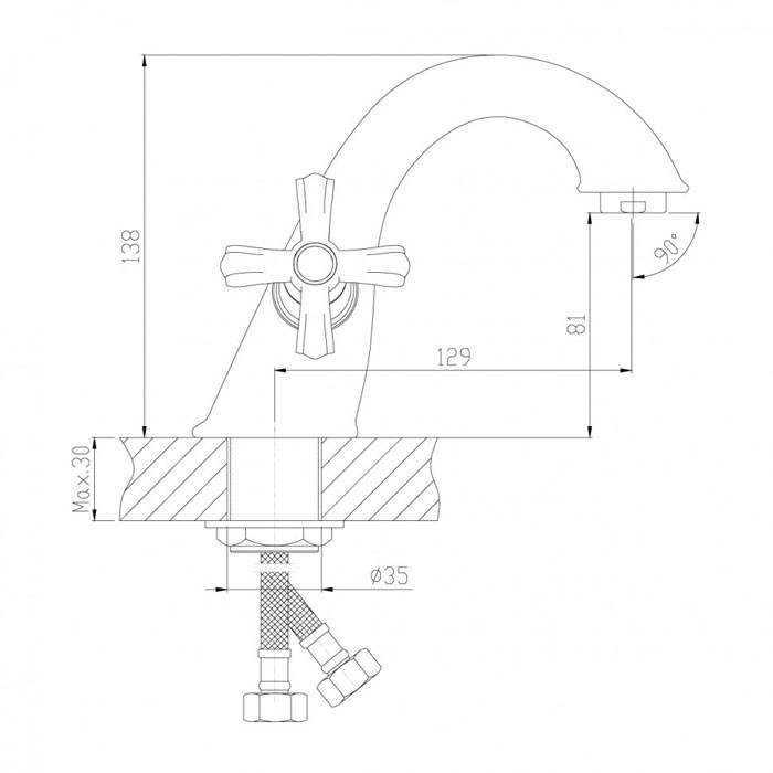 Смеситель Decoroom DR47011 детальное изображение - 2