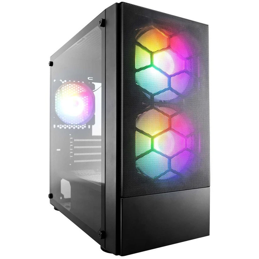Корпус 1STPLAYER FIREBASE X4-M, Черный детальное изображение - 2